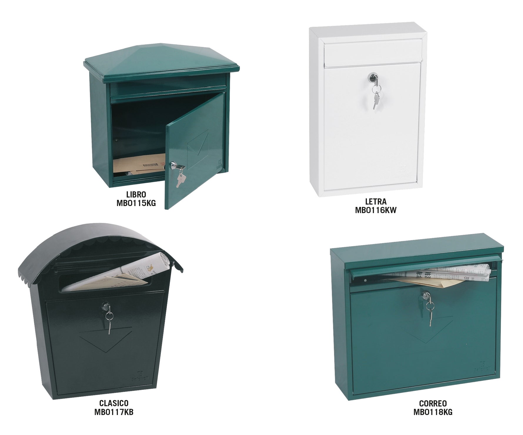 Phoenix Front Loading Letter Boxes (MB)