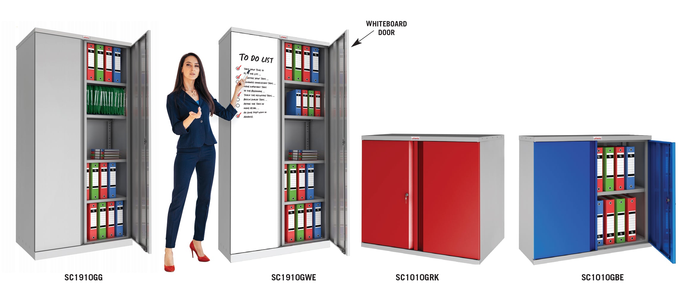 Phoenix Steel Storage Cupboards (SC)