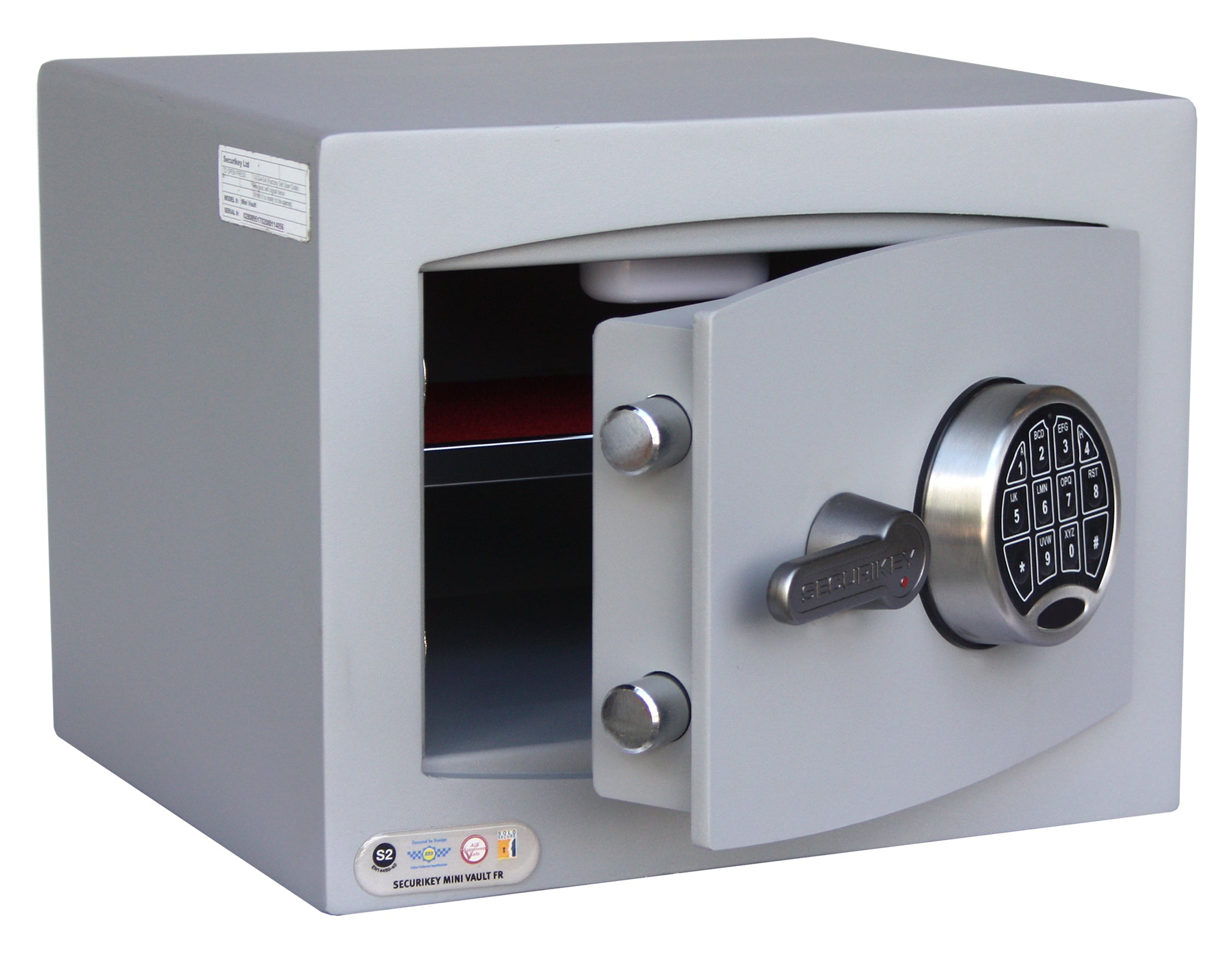 Securikey Mini Vault Gold - Fire Resistant