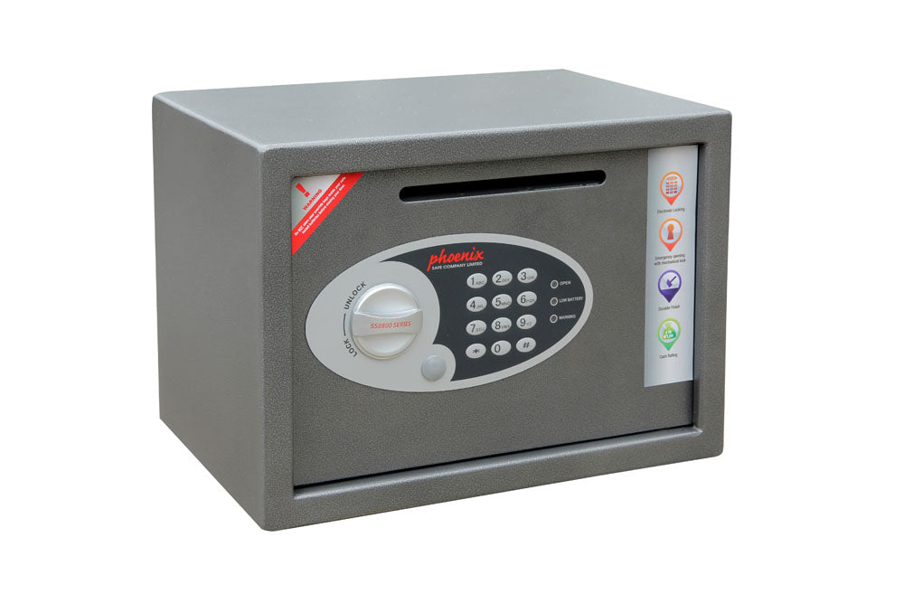Phoenix Vela Deposit Home & Office Safe (SS0800)