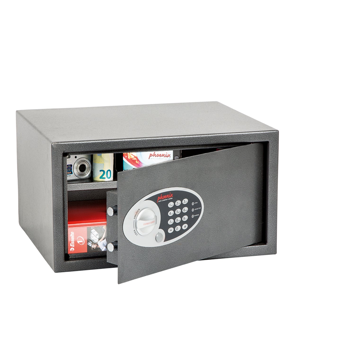 Phoenix Vela Deposit Home & Office Safe (SS0800)