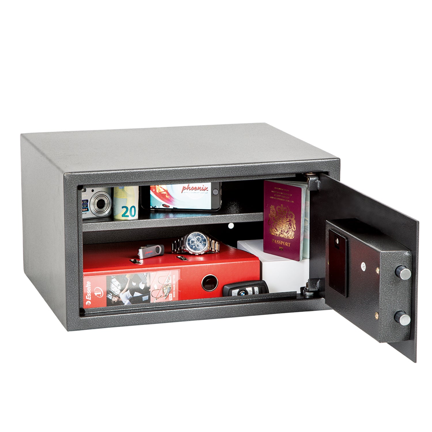 Phoenix Vela Deposit Home & Office Safe (SS0800)
