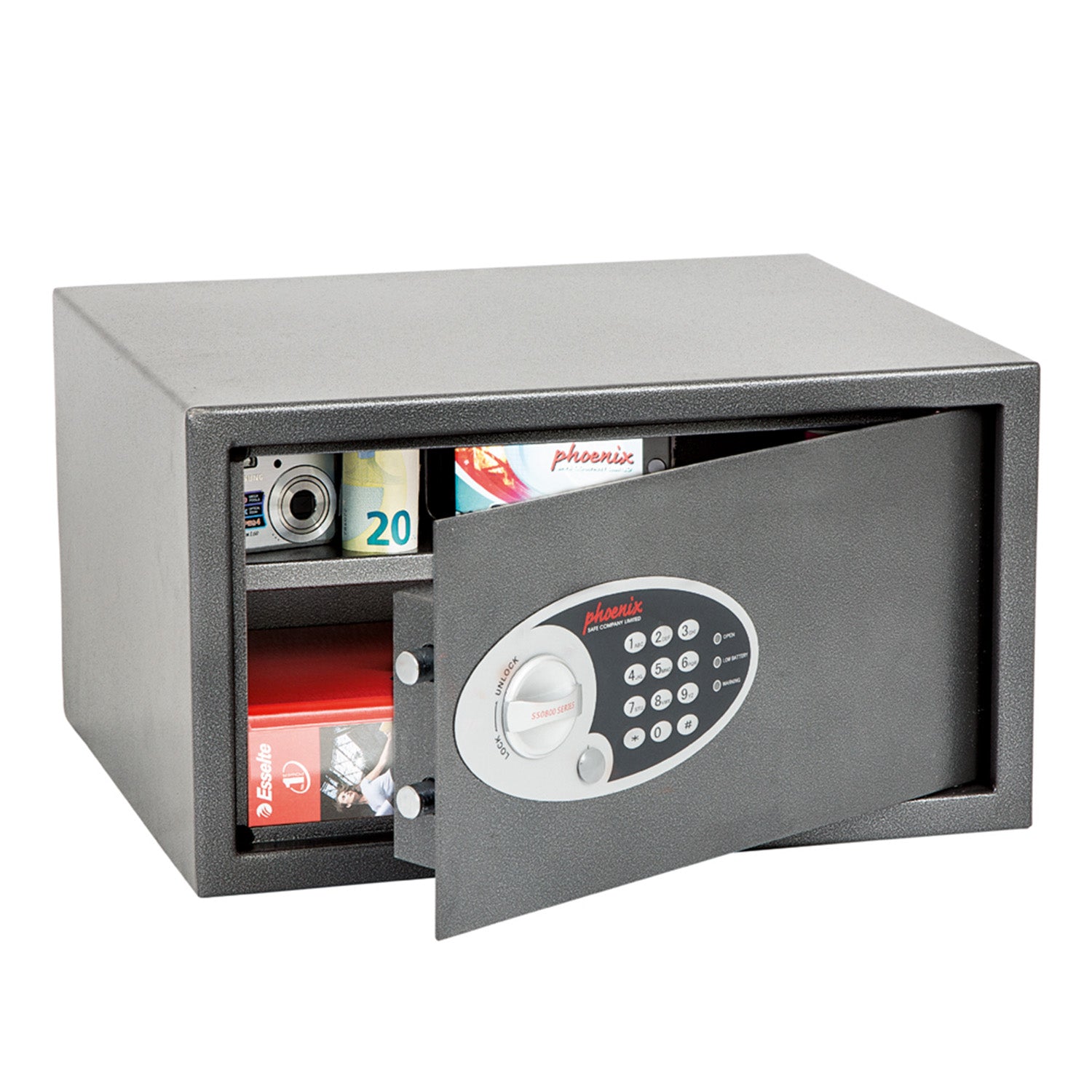 Phoenix Vela Deposit Home & Office Safe (SS0800)